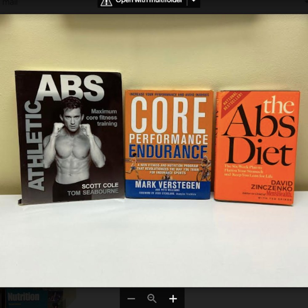 3 Core Abs Training Books